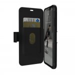 Urban Armor Gear Metropolis - удароустойчив хибриден кейс тип портфейл за iPhone XS Max (черен) 1