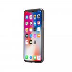 Incase Protective Guard Cover - удароустойчив силиконов калъф за iPhone XS, iPhone X (черен) 5