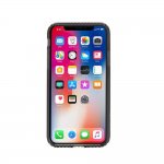 Incase Protective Guard Cover - удароустойчив силиконов калъф за iPhone XS, iPhone X (черен) 4