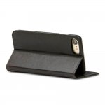 Dbramante 1928 Genuine Leather Folio Case - кожен (естествена кожа) калъф с поставка и отделение за кр. карта за iPhone 8, iPhone 7, iPhone 6 (черен) 2