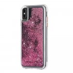 CaseMate Waterfall Case - дизайнерски кейс с висока защита за Apple iPhone XS Max (розово злато) 1