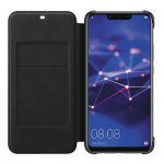 Huawei View Flip Cover - оригинален кожен калъф за Huawei Mate 20 Lite (черен) 1