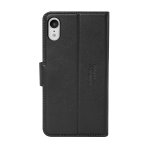 JT Berlin BookCase Kreuzberg Case - хоризонтален кожен (естествена кожа) калъф тип портфейл за iPhone XS Max (черен) 2