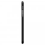 Spigen Thin Fit Case - качествен тънък матиран кейс за iPhone XR (черен) 3