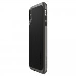 Spigen Neo Hybrid Case - хибриден кейс с висока степен на защита за iPhone XS, iPhone X (черен-сив)  3