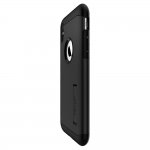Spigen Slim Armor Case - хибриден кейс с поставка и най-висока степен на защита за iPhone XS Max (черен) 2