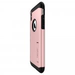 Spigen Slim Armor Case - хибриден кейс с поставка и най-висока степен на защита за iPhone XS Max (розов) 3