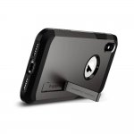 Spigen Tough Armor Case - хибриден кейс с най-висока степен на защита за iPhone XS Max (сив) 4