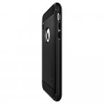 Spigen Rugged Armor Case - термополиуретанов кейс с най-висока степен на защита за iPhone XS Max (черен-мат) 4