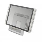 4smarts Aluminum Stand - преносима алуминиева поставка за смартфони и таблети (сребрист) 1