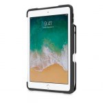 STM Dux Ultra Protective Case - удароустойчив хибриден кейс iPad Pro 9.7 (съвместим с Apple Smart cover) (черен-прозрачен)  1
