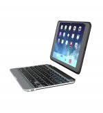 ZAGG Slim Book Keyboard Case - клавиатура, кейс и поставка за iPad Mini 4 и таблети с Bluetooth (черен) 3
