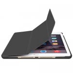 Macally Stand Case - полиуретанов калъф и поставка за iPad 5 (2017), iPad 6 (2018) (сив) 1