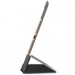 Macally Stand Case - полиуретанов калъф и поставка за iPad 5 (2017), iPad 6 (2018) (сив) 7