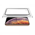 Torrii BodyGlass Full Frame Glass - калено стъклено защитно покритие 0.26мм. с извити ръбове за целия дисплей на iPhone XS Max (прозрачен-черен) 1