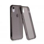 Torrii Glassy Case - силиконов (TPU) калъф със стъклен гръб за iPhone XR (черен) 1