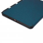 Prodigee Expert Case - кожен калъф, тип папка и поставка за  iPad 6 (2018), iPad 5 (2017) (син) 3