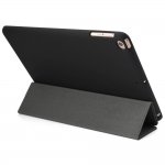 Prodigee Fleep Case - кожен калъф, тип папка и поставка за iPad 6 (2018), iPad 5 (2017) (черен) 3