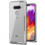 Verus Crystal Chrome Case - хибриден удароустойчив кейс за LG V40 (прозрачен) 1