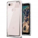 Verus Crystal Chrome Case - хибриден удароустойчив кейс за Google Pixel 3 (прозрачен) 4
