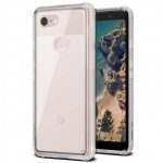 Verus Crystal Chrome Case - хибриден удароустойчив кейс за Google Pixel 3 XL (прозрачен) 4