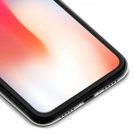 Verus First Glass Premium 3D Full Cover - калено стъклено защитно покритие за целия дисплей на iPhone XS, iPhone X (прозрачен-черен) 4