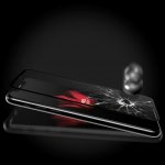 Verus First Glass Premium 3D Full Cover - калено стъклено защитно покритие за целия дисплей на iPhone XS, iPhone X (прозрачен-черен) 3