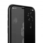 Verus First Glass Premium 3D Full Cover - калено стъклено защитно покритие за целия дисплей на iPhone XS, iPhone X (прозрачен-черен) 1
