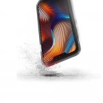 Verus Crystal Fit Label Case - удароустойчив силиконов (TPU) калъф за iPhone XR (прозрачен) 6