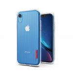 Verus Crystal Fit Label Case - удароустойчив силиконов (TPU) калъф за iPhone XR (прозрачен) 1