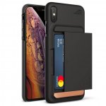 Verus Damda Glide Case - висок клас хибриден удароустойчив кейс с място за кр. карти за iPhone XS Max (черен) 1