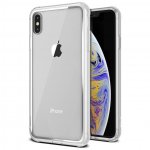 Verus Crystal Chrome Case - хибриден удароустойчив кейс за iPhone XS Max (прозрачен) 3