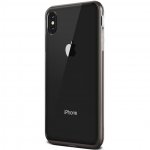 Verus Crystal Bumper Case - хибриден удароустойчив кейс за iPhone XS Max (черен-прозрачен) 1