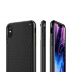 Verus High Pro Shield Case - висок клас хибриден удароустойчив кейс за iPhone XS Max (черен) 2