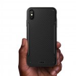 Verus High Pro Shield Case - висок клас хибриден удароустойчив кейс за iPhone XS Max (черен) 1