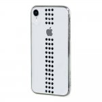 Bling My Thing Stripe Jet Swarovski - поликарбонатов кейс с кристали Сваровски за iPhone XR (прозрачен) 2