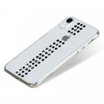 Bling My Thing Stripe Jet Swarovski - поликарбонатов кейс с кристали Сваровски за iPhone XR (прозрачен) 1