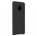 Huawei Silicone Cover Case - оригинален силиконов (TPU) калъф за Huawei Mate 20 Pro (черен) 3