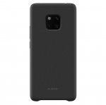 Huawei Silicone Cover Case - оригинален силиконов (TPU) калъф за Huawei Mate 20 Pro (черен) 1