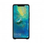 Huawei Silicone Cover Case - оригинален силиконов (TPU) калъф за Huawei Mate 20 Pro (черен) 4