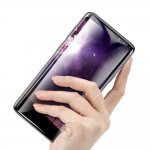 Baseus All-screen Arc-surface Tempered Glass (0.3 mm) - калено стъклено защитно покритие за дисплея на Samsung Galaxy S9 (черен-прозрачен) 2
