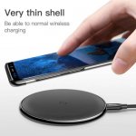 Baseus Glitter Case - поликарбонатов кейс за Samsung Galaxy S9 Plus (прозрачен-черен) 2