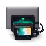 Satechi Multi Dock 7 Port USB Station - док станция със 7 x USB гнезда за зареждане за таблети и смартфони (черен) 1
