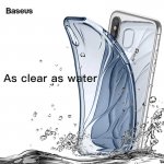 Baseus Water Мodelling Case - силиконов TPU калъф за iPhone X (син) 2