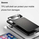 Baseus Knight Case- силиконов (TPU) калъф за iPhone X (черен) 3