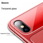 Baseus Knight Case- силиконов (TPU) калъф за iPhone X (червен) 1