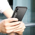 Baseus Parkour Case - хибриден кейс с висока защита за iPhone X (черен) 4