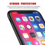 Baseus Original LSR Case - силиконов (TPU) калъф за iPhone X (черен) 3