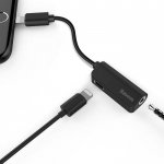 Baseus Lightning & Audio Adapter - Lightning адаптер с Lightning порт и 3.5 мм аудио вход за устройства с Lightning порт 1