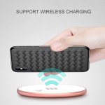 Baseus BV 2 Gen Case - силиконов (TPU) калъф  за iPhone XS, iPhone X (син) 3